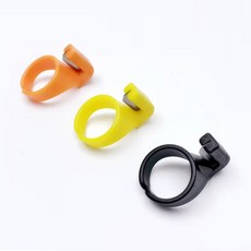 실커터반지 재봉 손가락 링형 커팅 실끊기, 1개, 오렌지 컬러