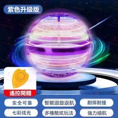 智能迴旋飛行球 LED發光 兒童玩具, 1個, [高配版]粉色飛行球+迴旋+懸浮-彩燈, 粉色