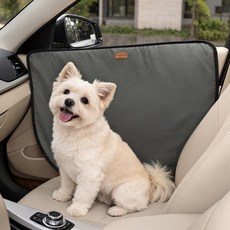 반려동물 스크래치방지 자동차 도어커버, 1세트, 그레이