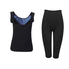 땀복나시 여자땀복세트 위아래 수트 헬스 운동복 코디