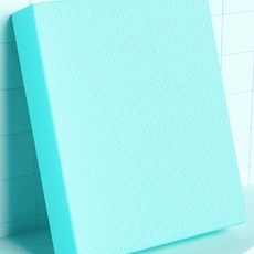 균형 사각 매트 50x40x6cm 필라테스 패드 요가 홈트 헬스장 두꺼운운동매트 밸런스 체, 1개, Q. 과일 그린 대형 50x40x6cm 복근 휠 전용