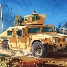 아카데미 1/35 M1151 험비 증가장갑형 고기동차량 13415, 1개