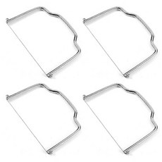 스테인레스 스틸 치즈 커터 푸아그라 베이킹 도구 버터 나이프 스플리터 슬라이서, 4pcs