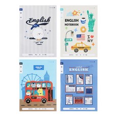 설래임 모닝글로리 초등노트 3-6 영어노트 넓은칸 랜덤1권, 무선제본, 남아