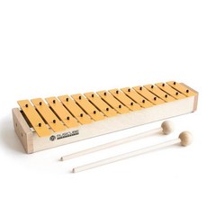 MUSICUBE 13키 아동용 실로폰 나무 실로폰 망치 포함 Glockenspiel 악기 교육용 감각 음악 장난감 크리스마스 선물 만 3세 이상 남아 여아용, 51304