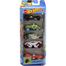 ECLATIS Hot WHEELS 힐 PACK 팩 5 STREE 트리t Beasts 2025 - HTV55 DieCast METAL 메탈 Collectible Cars 2840