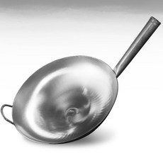 누룽지 주물팬 무쇠 웍 가마솥 그릴팬 초대형 와플 양면 후라이팬, 단손잡이 32cm