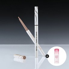 클리오 2EA 샤프 쏘 심플 워터프루프 펜슬 라이너 증정 글램틴트 미니, 5호 애쉬브라운, 10호 카카오브라운
