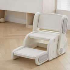 FDW豐達網【台灣現貨速發】多功能寶寶閱讀椅 兒童學習椅 繪畫椅 兒童椅 踩凳-YK180, 寶寶閱讀椅, 白色