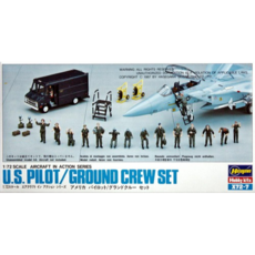 35007 X72-7 1/72 US Pilot/Ground Crew Set, 1개