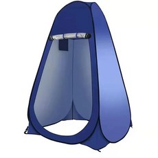 휴대용 야외 샤워 텐트 탈의실 캠핑 화장실 공간 낚시 하이킹 해변 여행용, 1개, 3. Blue