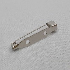 일자 핀대 30mm 이름표핀