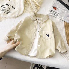 Annie 兒童長袖襯衫外套