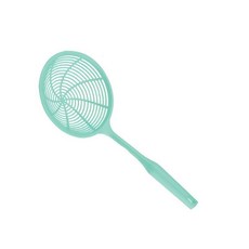 廚房加長耐高溫撈麵勺過濾水餃漏勺, 1個, 淺綠色小號1個裝,防燙漏勺長柄新款