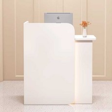 업소용 매장 ㄱ자 카운터 소형 테이블 식당 계산대 병원 인포데스크, A. 화이트