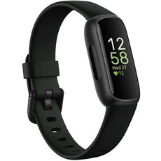 Fitbit 인스파이어 3 피트니스 트래커 - 스트레스 관리 운동 강도 및 수면 추적 24시간 심박수 측정 등 고급 건강 분석 기능 제공 소형 대형 클래식 밴드 포함 (미드나잇 젠, 단일구성
