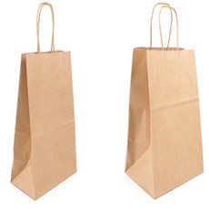 후스토어 종이 쇼핑백 크라프트지쇼핑백, 넓은바닥
