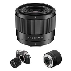 VILTROX 35mm F1.7 XF APS-C F1.7 X-T1 X-T10 X-T2 X-T20 X-T3 X-T4 X-T100 X-T200 X-T30 XS20. 렌즈