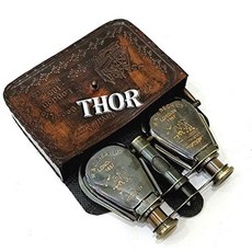 Nautical Brass Spyglass 단안 안경 브라운 가죽 케이스 런던 1857 선물 장식 소박한 빈티지 홈 데코 선물, Nautical Brass Spyglass 단안 안경,