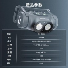 FSL 佛山照明 防水充電頭燈, 1個