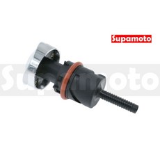 Supamoto 哈雷機油尺油溫計 適用於 48 883 72 1200 Sportster 精準測量引擎溫度 提升騎乘安全, 1個, 1支