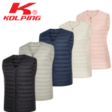 [백화점출고] 콜핑 남녀공용 패딩조끼 초경량 부드러운착용감 간절기필수템 출퇴근이너 캠핑여행 골프 여행 등산 선물용추천