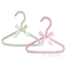 진주 옷걸이 강아지용 1p 강아지옷행거, 아이보리, 1개