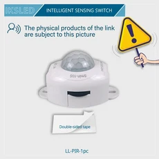 DC 5V 12V 3A 고감도 PIR 동작 감지 센서 조명 스위치 적외선 LED 스트립용 시간, 02 1pc, 01 1pcs, 01 DC5V-24V