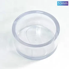 51/53/58mm 파우더 보울 투명 아크릴 관찰 바구니 커피 탬핑 디스트리뷰터 컵 액세서리, 01 China Mainland, 02 53mm