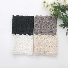 굿팡패브릭 케미칼레이스] 사랑스러운패턴 4color(9605146), 화이트, 1개