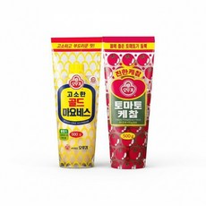오뚜기 토마토 케찹 500g + 골드 마요네즈 500g, 1개