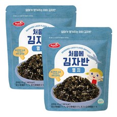 베베스트 처음에 김자반 아기반찬 김반찬 주먹밥, 25g, 2개, 멸치맛