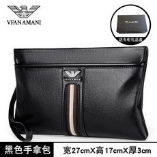 VFAN AMANI 男士手拿包, 102黑色