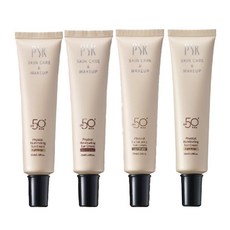 PSK 純物理全能潤色隔離霜SPF50 35ml 潤色防曬 防曬 素顏霜 防曬乳 妝前乳 隔離 sunscreen, 1個, N03.健康膚色