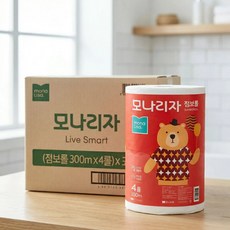 모나리자 점보롤 2겹 300m 16롤 1박스, 16개, 1롤