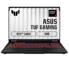 에이수스 2025 TUF 게이밍 A16 라이젠7 지포스 RTX 5060, Jaeger Gray, 3072GB, 16GB, Free DOS, FA608UM-QT043