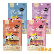 고양이 짜먹는 최애간식 4종콤보 고양이물품 캣푸드 펫용품 영양공급 애묘용품 펫푸드