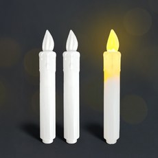 꺼지지 않는 LED 촛불 양초 캔들 (건전지포함), 없음