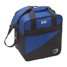 BSI 볼링공 1개를 담을 수 있고 최대 사이즈 13개의 신발을 담을 수 있는 내부 신발 포켓이 있는 태양열 볼링 휴대용 가방 - 로열, Royal
