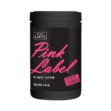 하고싶다xLAYFIT 헬씨쉐이크 핑크라벨 통타입 체중조절용 조제식품, 1개, 450g
