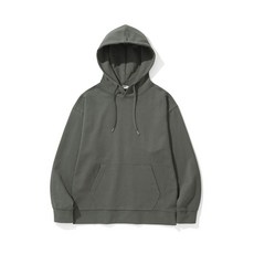 XOX 세미 오버핏 후드 스웻 셔츠 D/GREY