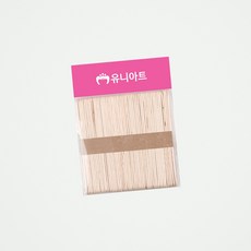하드바 원목 50개 아이스크림만들기키트 나무스틱 쓱템, 1개