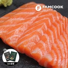 (냉장)(항공)노르웨이슈페리어생연어슬라이스500g, 1개, 500g