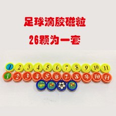 高檔拉鏈式足球戰術板 教練足球訓練指揮盤 磁性沙盤 配筆可擦寫 P2, 1個, 足球磁粒