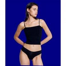 HDEX 코튼 모달 라이트 크롭 브라탑 (Black) 529516