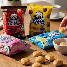 日本meiji明治 熊貓夾心餅乾 35g, 1個, 日本meiji明治貓熊夾心餅乾