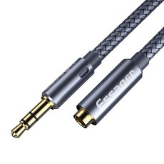 Essager 3 5mm 헤드폰 연장 케이블 오디오 Aux 이어폰 어댑터 여성 분배기, 3M, Essager 3.5mm 헤드폰 연장 케이블