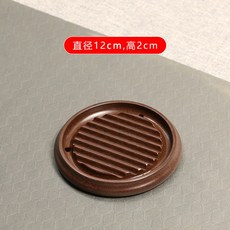 원형 자사호 받침 다도 매트 티포트뚜껑받침 다관뚜껑받침 차호 호두목 컵받침 A타입, 5 원목포트홀더[독일자 원형], 1개