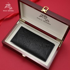 POLO MEISDO 男士頭層牛皮長款錢包