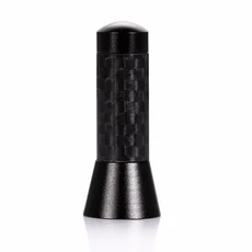 자동차 지붕 안테나 향상된 신호 FM/AM Toyota Auris Corolla Reiz Avensis Verso Yaris Aygo Rav4 Sci 용 탄소 섬유 나사 금속, Black